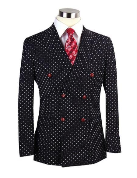 Mens Polka Dot Blazers