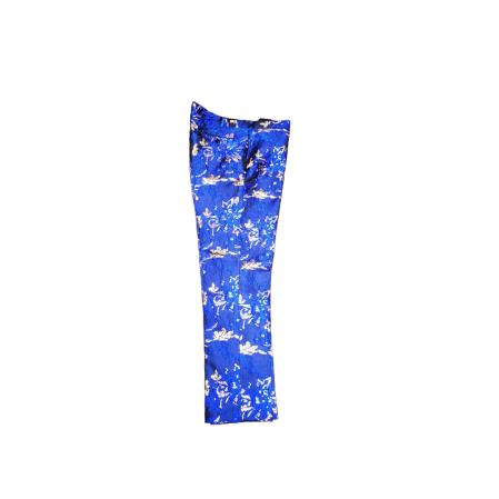 Mens Dress Pants - Paisley Floral Slacks
