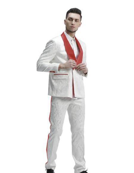 White Groom Tuxedo