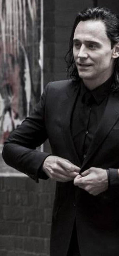 Loki Black Suit For Sale + Shirt and Tie