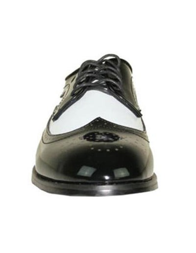 Jean Yves Size 14 15 16 17 18 Men's Dress Shoe For Men Perfect For Wedding Wing Tip Two-Tone