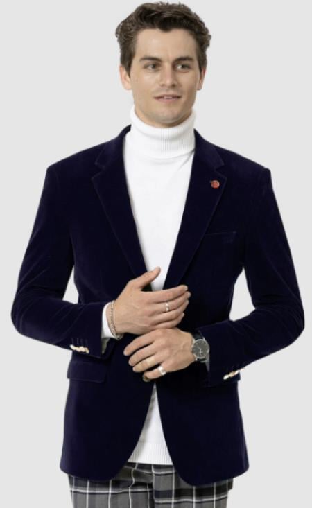 Mens Blazer Navy