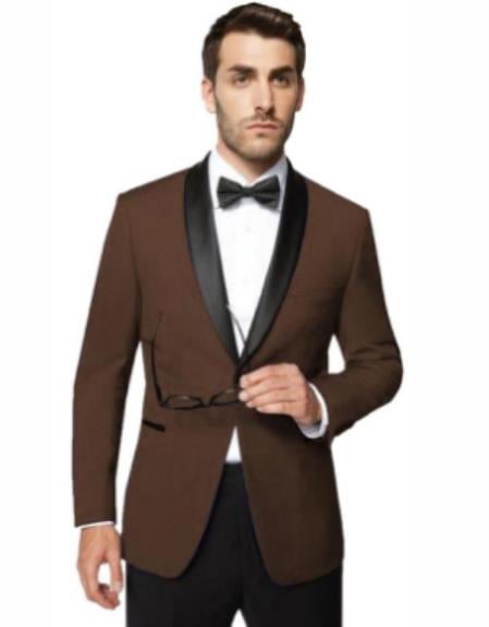 Brown Tuxedo