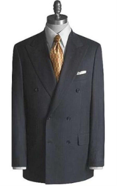 Mens Big and Tall Suits - Suits For Big Men - Big Guys Black