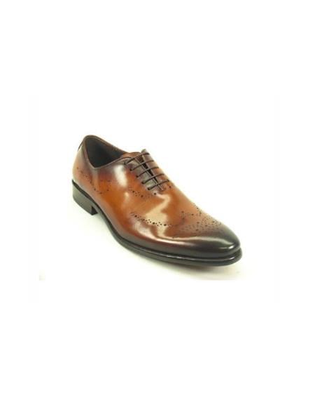 Mens Light Brown Mens Dress Shoes