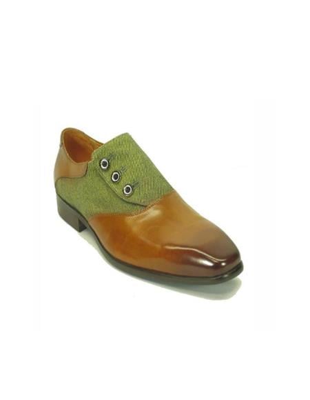 Mens Light Brown Mens Dress Shoes main image 0