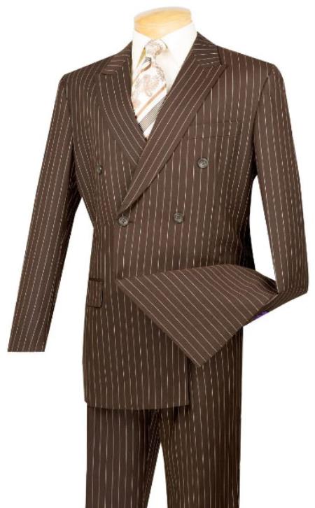 Cheap Plus Size Mens Brown Suit For Big Men Online - Big and Tall Sizes