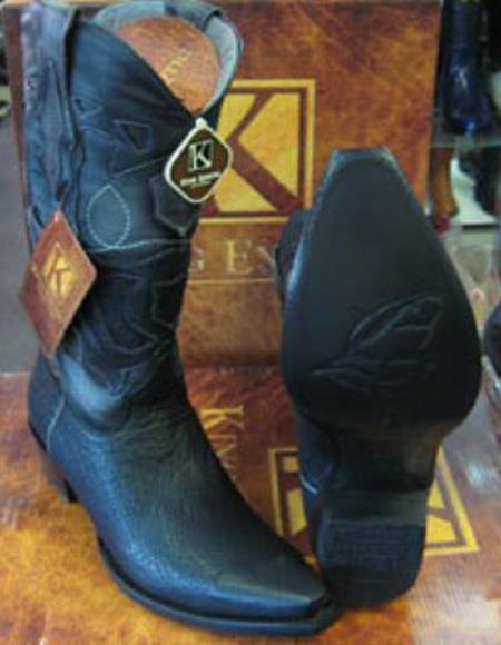 Mens Cowboy Boots Size 13 Black