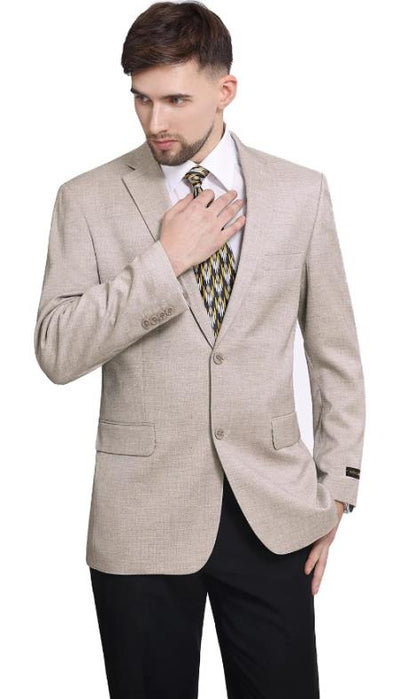 Mens Suit Blazer Jacket Two Button Stretch Sports Coats Classic Fit Rugby Tea