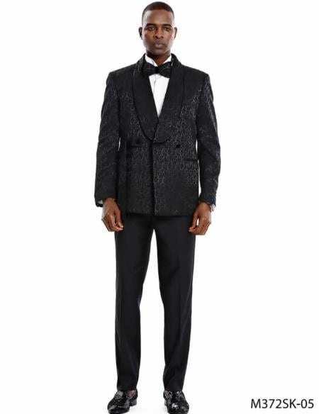 Floral Sportcoat - Big and Tall Tuxedo Dinner Jakcet - 2023 Fancy Mint Blazer