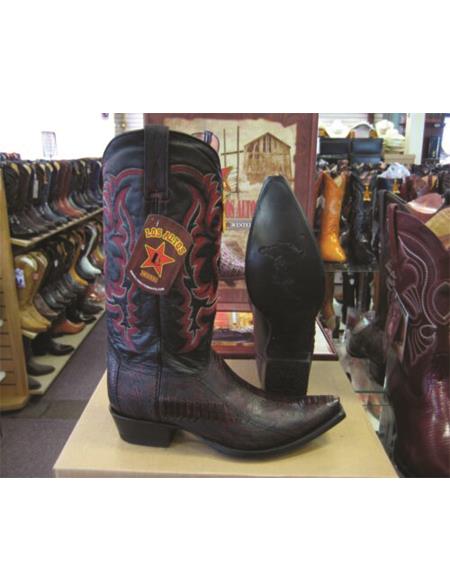 Los Altos Boots Cherry Black