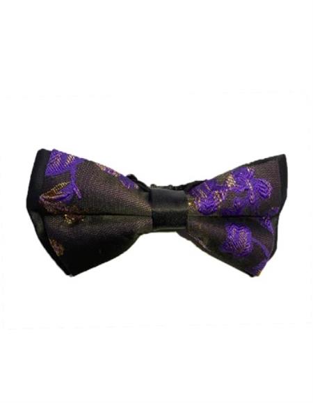 Mens Formal - Wedding Bowtie - Prom Empire Purple Bowtie