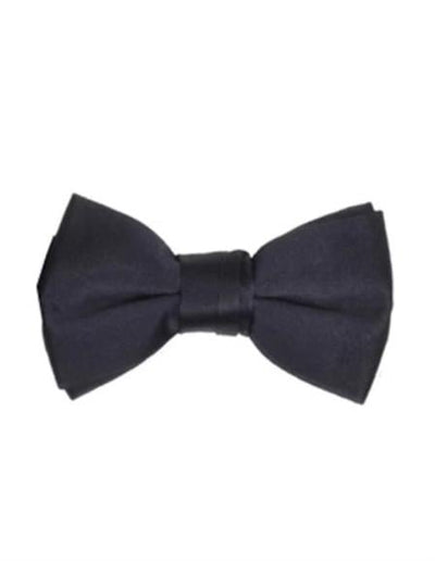 Mens Formal - Wedding Bowtie - Prom Solid Black Bowtie