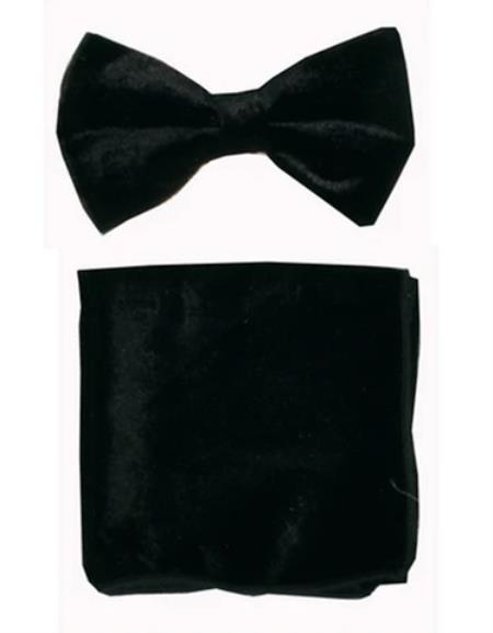 Mens Formal - Wedding Bowtie - Prom Charcoal Grey Velvet Bowtie