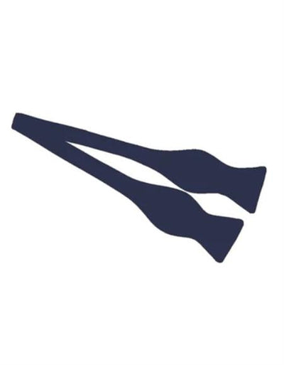 Mens Formal - Wedding Bowtie - Prom Navy Self-Tie Bowtie