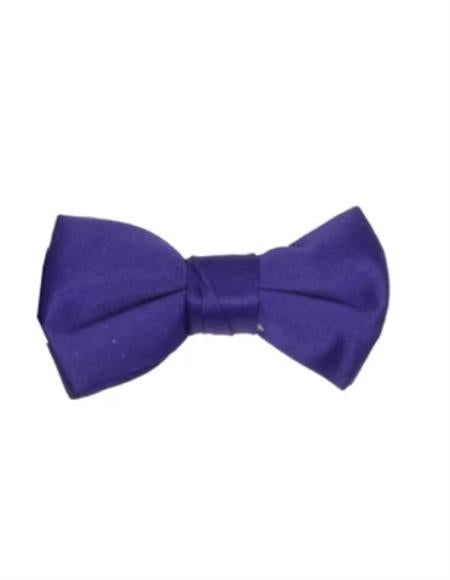 Mens Formal - Wedding Bowtie - Prom Dark Purple Bowtie