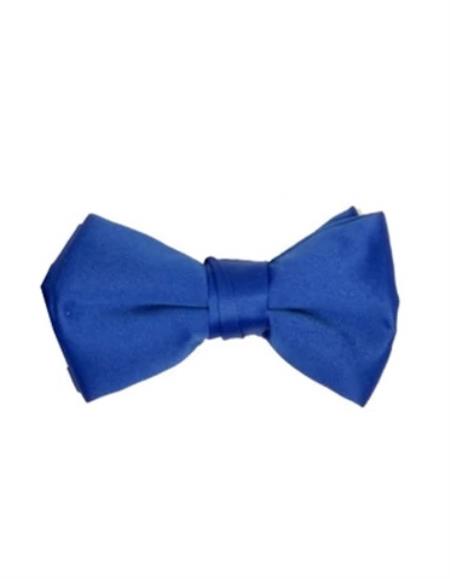 Mens Formal - Wedding Bowtie - Prom Royal Blue Pre-Tied Bowtie