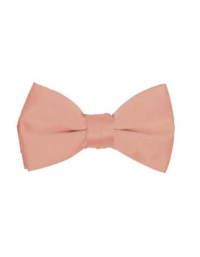 Mens Formal - Wedding Bowtie - Prom Peach Pre-Tied Bowtie