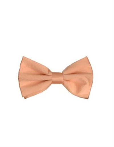 Mens Formal - Wedding Bowtie - Prom Peach Pre-Tied Bowtie