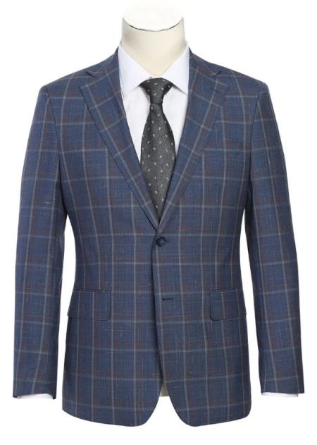 Real Suits - Business Suit By Designer Brand - Light Gray main image 0