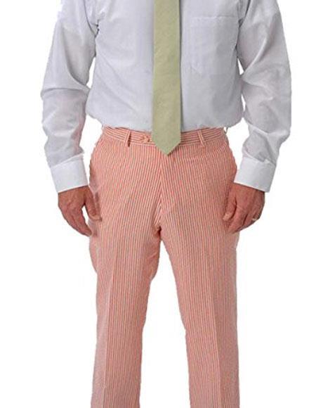 Big And Tall Seersucker Pants For Men