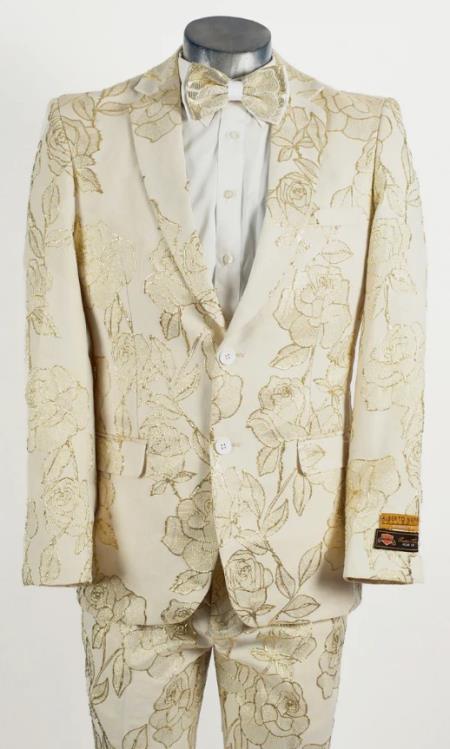 Big and Tall Mens Tuxedos Jacket - Big and Tall Dinner Jacket Bowtie Included - For Big Guys main image 0