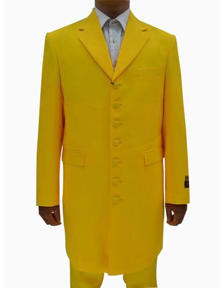 Big and Tall Yellow Zoot Suit