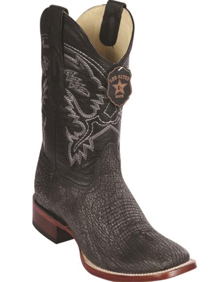 Sharkskin Boots Black