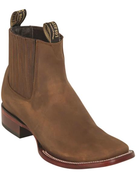 Tan Short Cowboy Boots