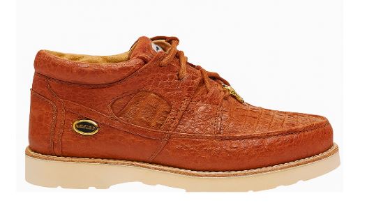 Men's Wild West Boots Caiman and Ostrich Skin Shoe 2ZA050203