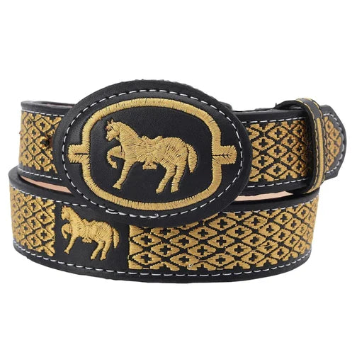 Cinto Vaquero Bordado para Niño