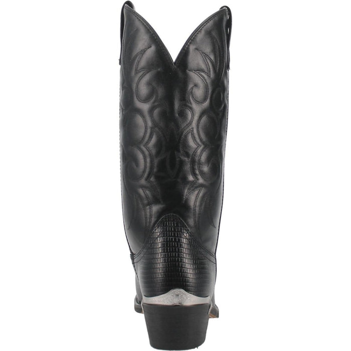 Laredo Atlanta Lizard Print Leather J-Toe Boots