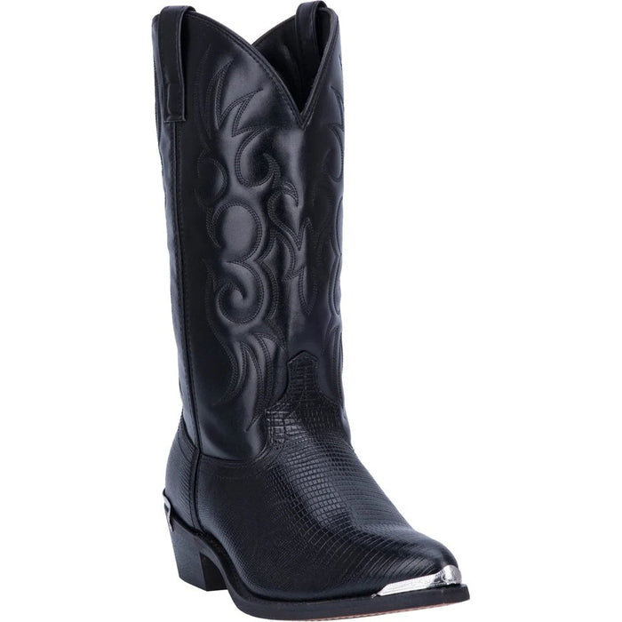 Laredo Atlanta Lizard Print Leather J-Toe Boots