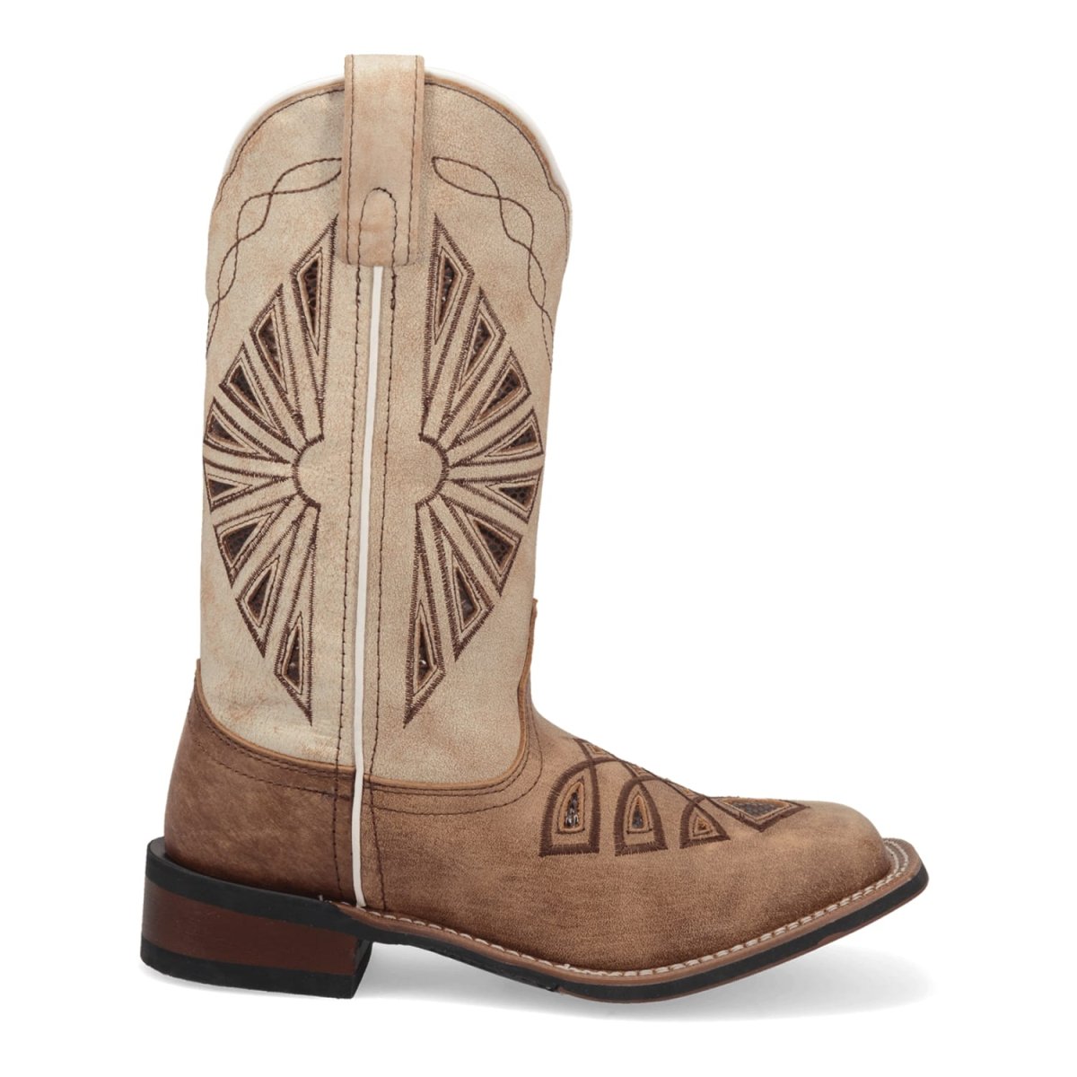 Laredo Kite Days Broad Square Toe Leather Boots