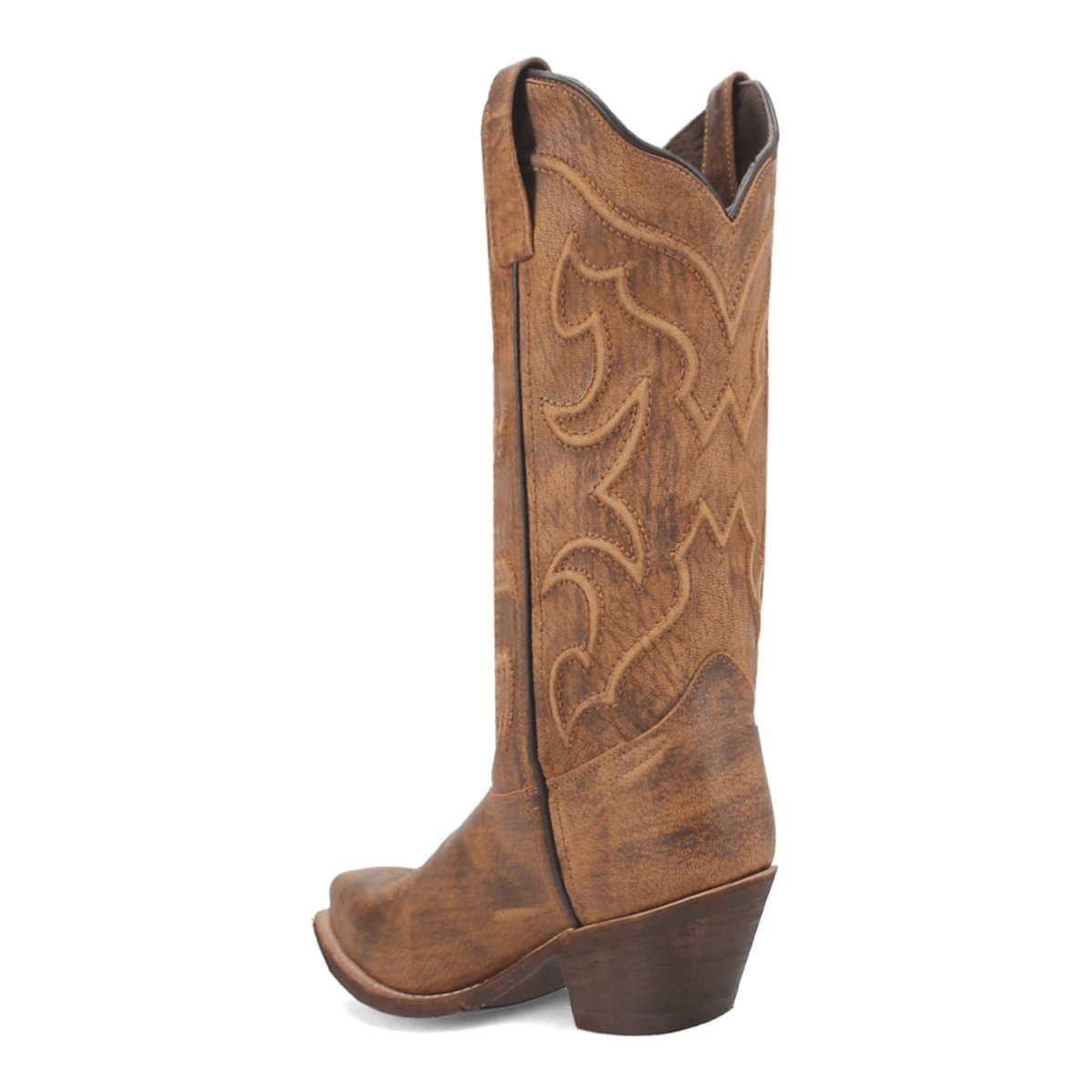 Laredo Reva Snip Toe Leather Boots - Honey