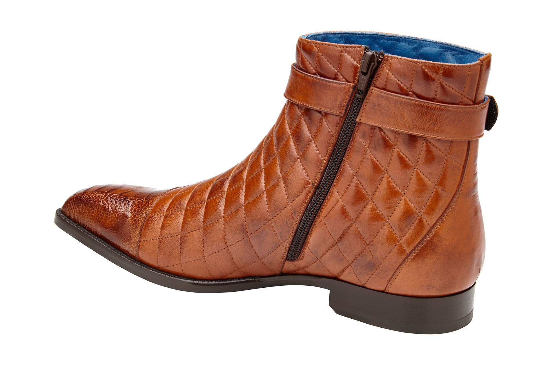 Belvedere Libero: Antique Almond Genuine Alligator Shoe