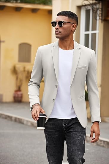 Men's Knit Blazer - AlligatorWarehouse