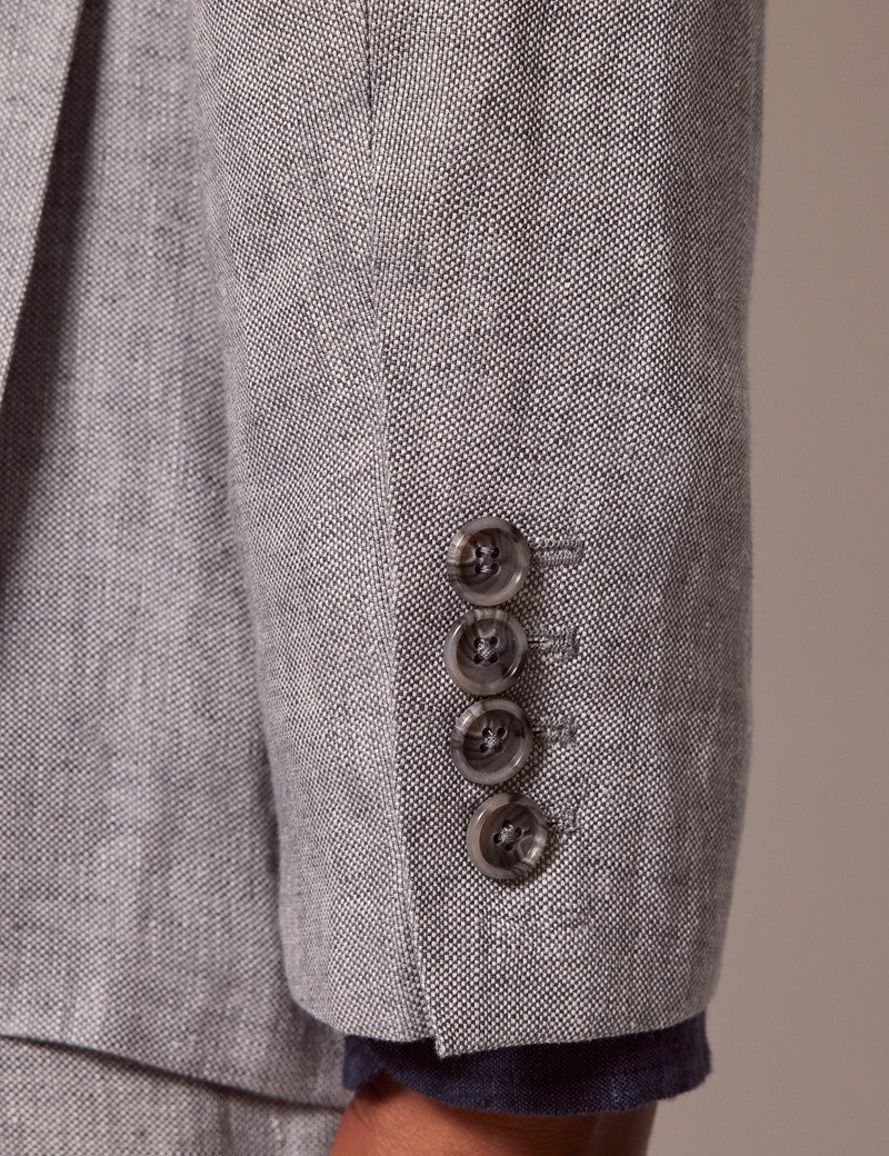 Mens Linen Suit for Summer Beach Events