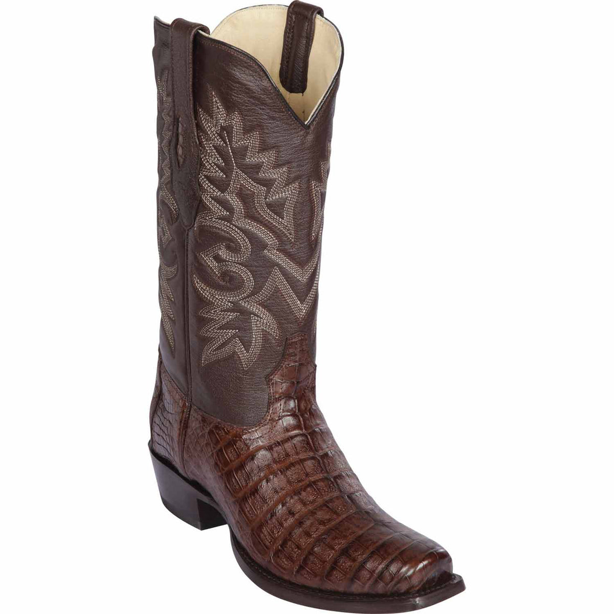 Men's Genuine Caiman Belly Skin 7x Toe Boots - Los Altos Boots