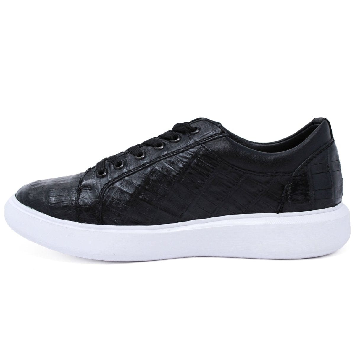 Men's Genuine Caiman Belly Skin Sneaker Casual Shoes - Los Altos Boots