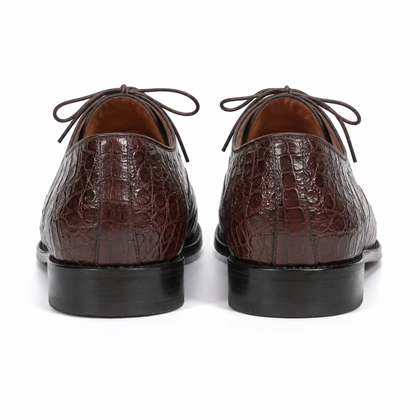 Los Altos Genuine Caiman Oxford Dress Shoe