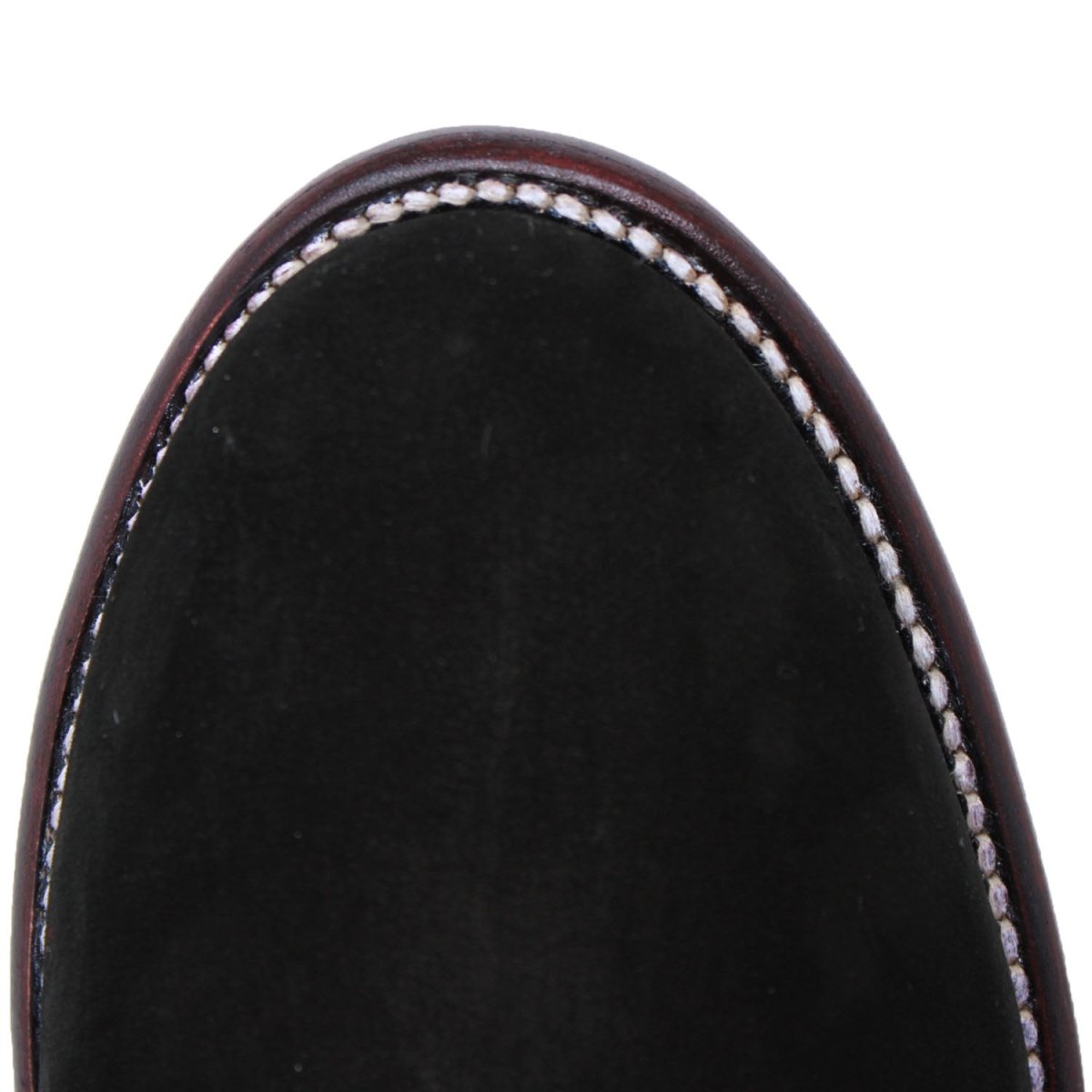 Men's Black Suede Leather Short Boots by Los Altos