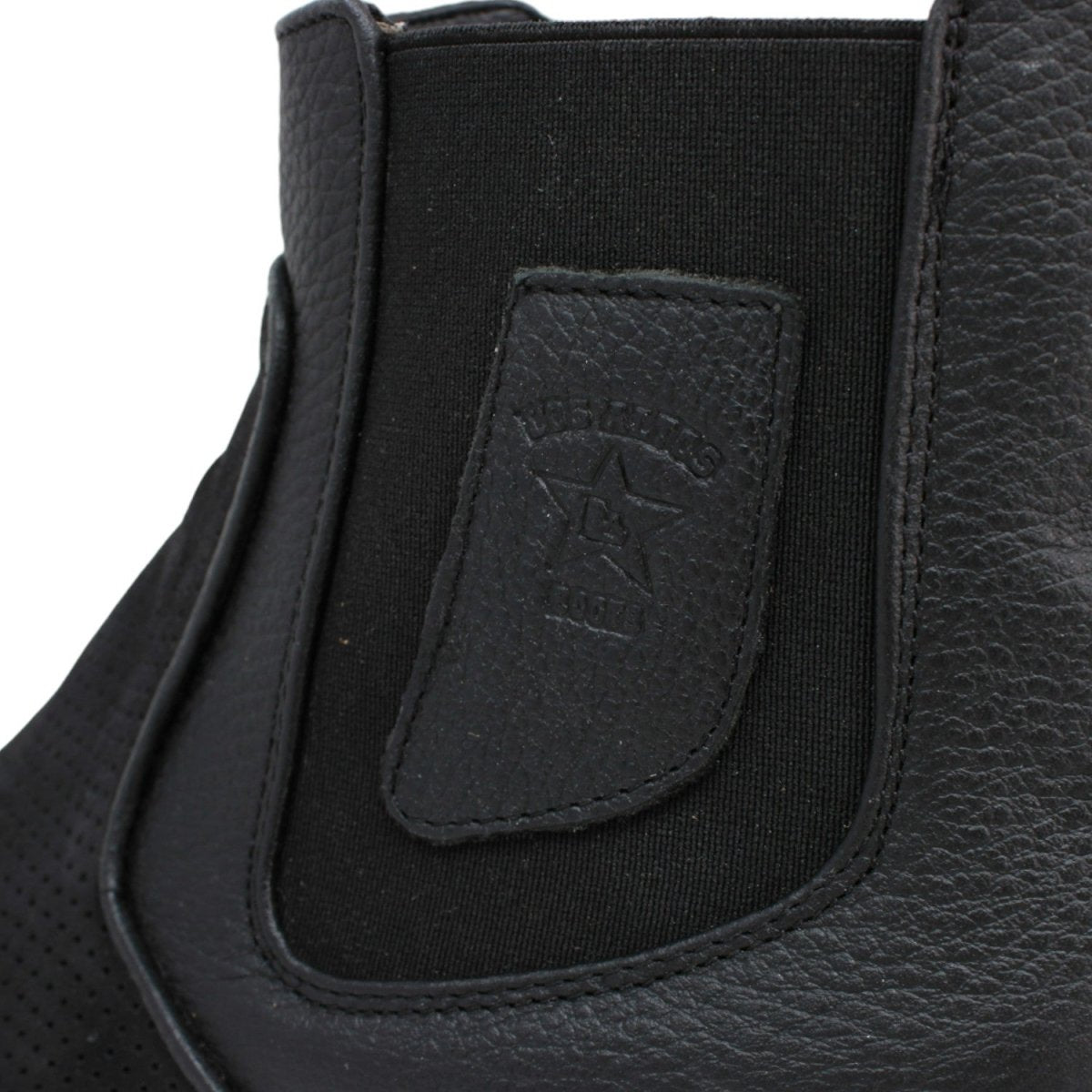 Los Altos Wide Square Toe Suede Short Boots
