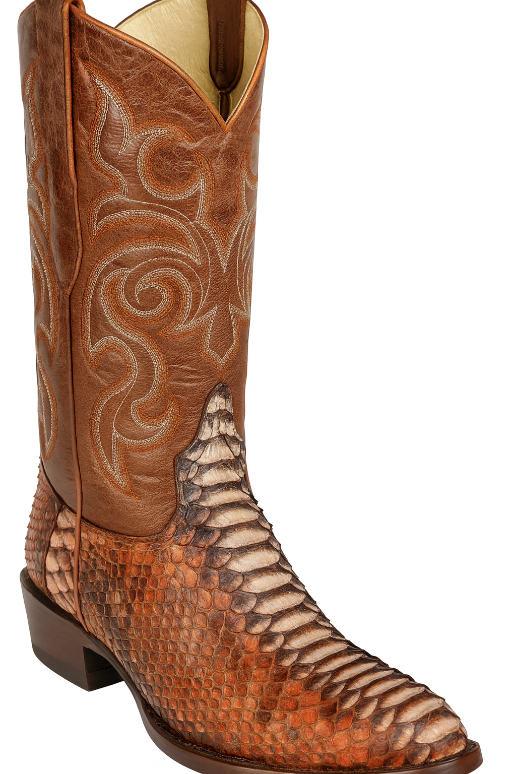 Men's Los Altos Python J-Toe Boots Rustic