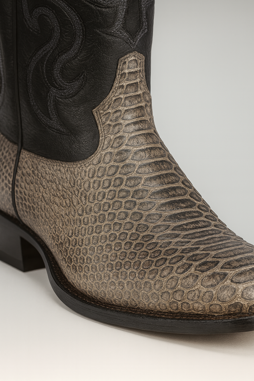 Men's Los Altos Python J-Toe Boots Rustic