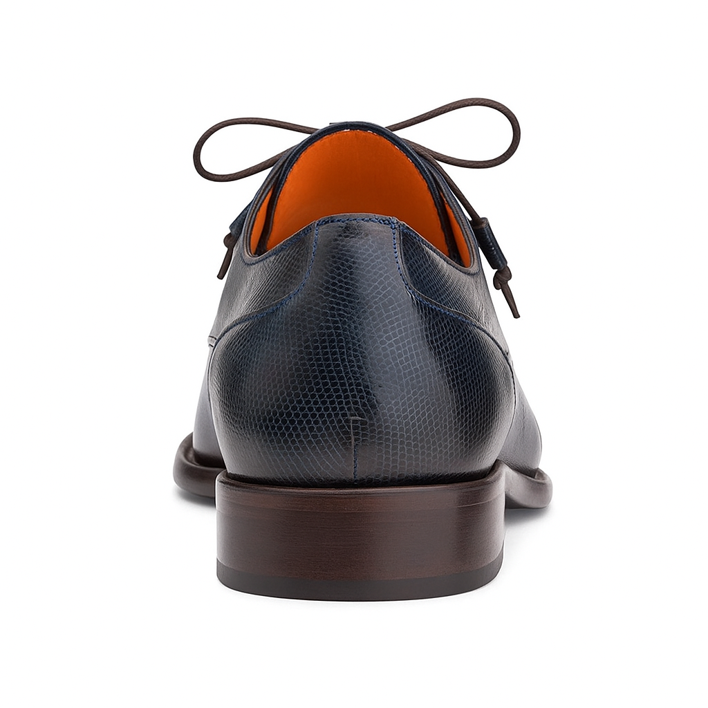 Lizard Skin Tassel Derby by Mezlan