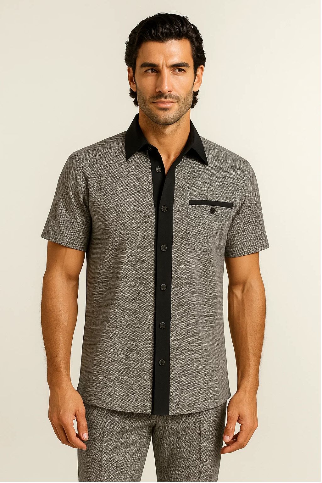 Men’s Houndstooth 2-Piece Walking Suit - Zacchi