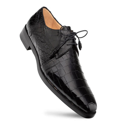 Mezlan Dandy Alligator Lace Up