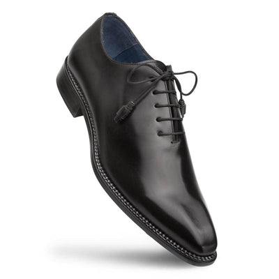 Mezlan Enterprise Black Calfskin Men’s Plain Shoe