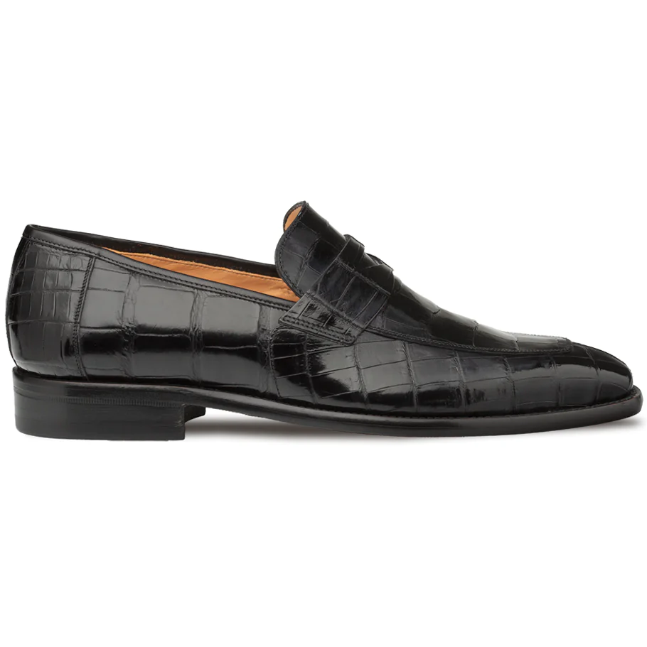 Mezlan Piccolo Alligator Penny Loafer